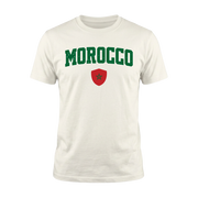 MOROCCO – Premium Nation Fan T-Shirt – White Edition