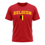 BELGIUM – Premium Nation Fan T-Shirt – Red Edition