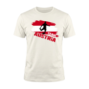 TEAM AUSTRIA– Premium Fußball Fan T-Shirt – White Edition