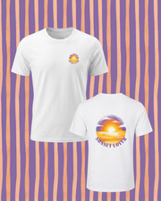 SUNSET LOVER – Premium Sommer T-Shirt | 100% Baumwolle | Damen, Herren & Kinder