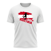 TEAM AUSTRIA– Active Performance Sportshirt – White Edition