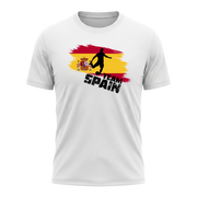 TEAM SPAIN – Active Performance Sportshirt – White Edition