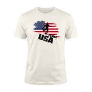 TEAM USA – Premium Fußball Fan T-Shirt – White Edition