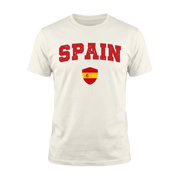 SPAIN – Premium Nation Fan T-Shirt – White Edition