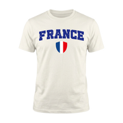 FRANCE – Premium Nation Fan T-Shirt – White Edition