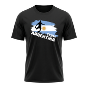 TEAM ARGENTINA – Active Performance Sportshirt – Black Edition
