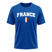 FRANCE Nation Active Performance Sportshirt Blue Edition