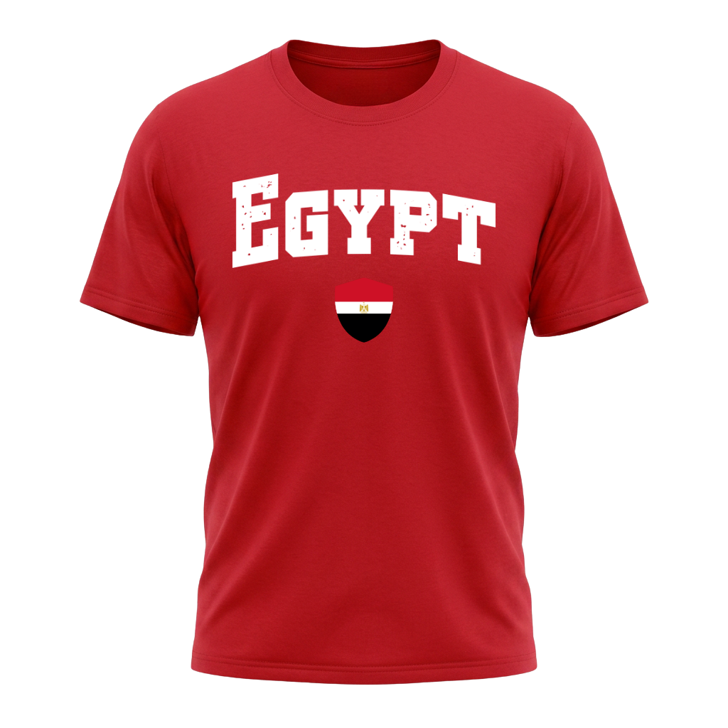 EGYPT – Premium Nation Fan T-Shirt – Red Edition