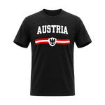AUSTRIA – Premium Nation Fan T-Shirt – Black Edition