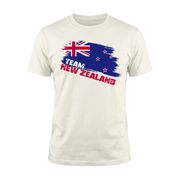 TEAM NEW ZEALAND – Premium Fußball Fan T-Shirt – White Edition