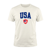 USA – Premium Nation Fan T-Shirt – White Edition