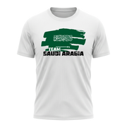 TEAM SAUDI ARABIA – Active Performance Sportshirt – White Edition