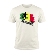 TEAM SENEGAL – Premium Fußball Fan T-Shirt – White Edition