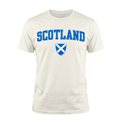 SCOTLAND – Premium Nation Fan T-Shirt – White Edition