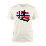 TEAM NORWAY – Premium Fußball Fan T-Shirt – White Edition