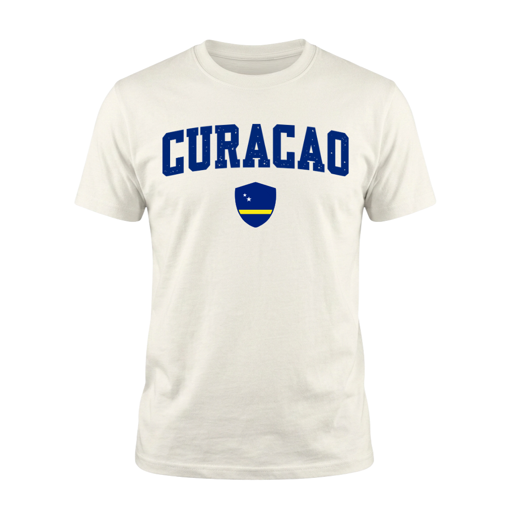 CURACAO – Premium Nation Fan T-Shirt – White Edition
