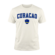 CURACAO – Premium Nation Fan T-Shirt – White Edition