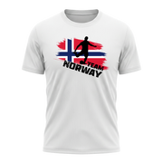TEAM NORWAY – Active Performance Sportshirt – White Edition