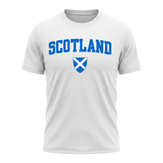 SCOTLAND Nation Active Performance Sportshirt White Edition