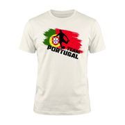 TEAM PORTUGAL – Premium Fußball Fan T-Shirt – White Edition