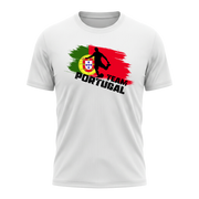 TEAM PORTUGAL – Active Performance Sportshirt – White Edition