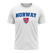 NORWAY Nation-Active Performance Sportshirt White Edition