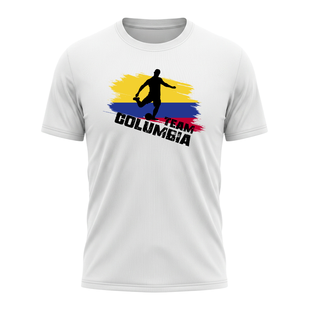 TEAM COLUMBIA – Active Performance Sportshirt – White Edition