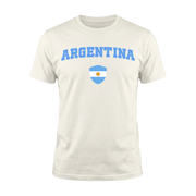 ARGENTINA– Premium Nation Fan T-Shirt – White Edition