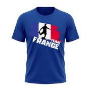 TEAM FRANCE – Premium Fußball Fan T-Shirt – Blue Edition