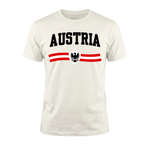 AUSTRIA – Premium Nation Fan T-Shirt – White Edition