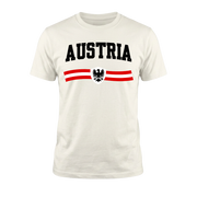 AUSTRIA – Premium Nation Fan T-Shirt – White Edition