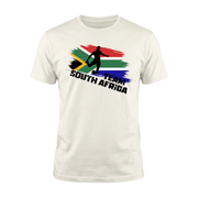 TEAM SOUTH AFRICA – Premium Fußball Fan T-Shirt – White Edition