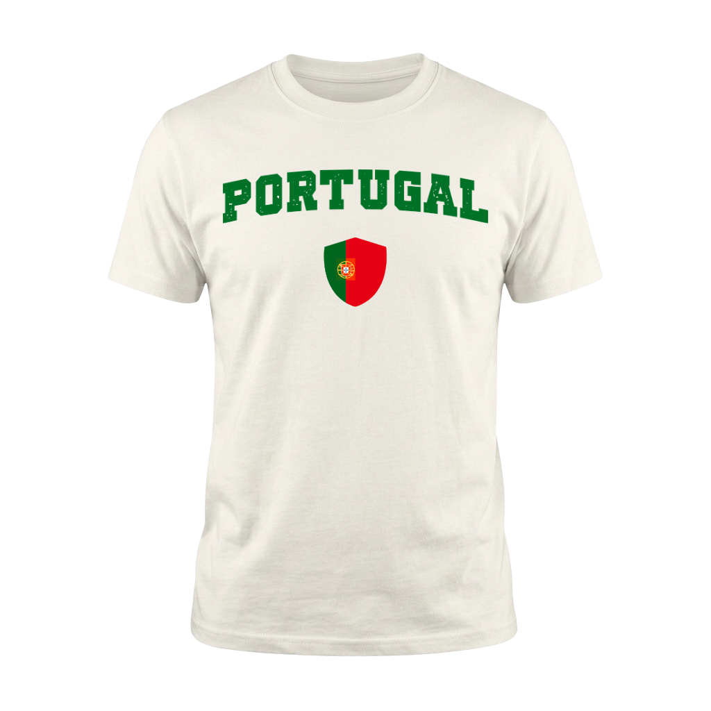 PORTUGAL – Premium Nation Fan T-Shirt – White Edition