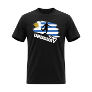 TEAM URUGUAY – Premium Fußball Fan T-Shirt – Black Edition