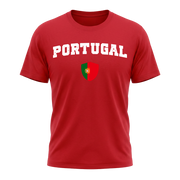PORTUGAL – Premium Nation Fan T-Shirt – Red Edition