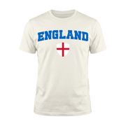 ENGLAND – Premium Nation Fan T-Shirt – White Edition