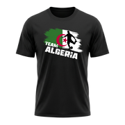 TEAM ALGERIA – Active Performance Sportshirt – Black Edition