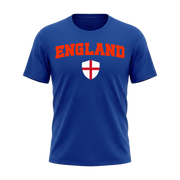 ENGLAND – Premium Nation Fan T-Shirt – Blue Edition