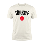 TÜRKIYE –Premium Nation Fan T-Shirt – White Edition