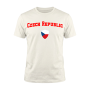 CZECH REPUBLIC – Premium Nation Fan T-Shirt – White Edition