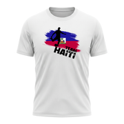 TEAM HAITI – Active Performance Sportshirt – White Edition