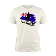 TEAM AUSTRALIA – Premium Fußball Fan T-Shirt – White Edition