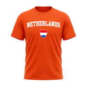 NETHERLANDS – Premium Nation Fan T-Shirt – Orange Edition