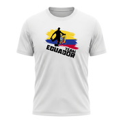 TEAM EQUADOR – Active Performance Sportshirt – White Edition