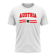 AUSTRIA Nation-Active Performance Sportshirt – White Edition