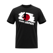 TEAM JAPAN – Premium Fußball Fan T-Shirt – Black Edition
