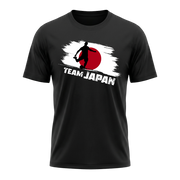 TEAM JAPAN – Active Performance Sportshirt – Black Edition