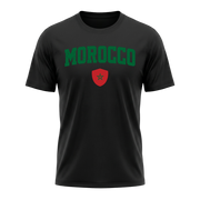 MOROCCO Nation Active Performance Sportshirt Black Edition