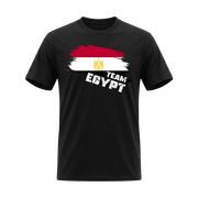 TEAM EGYPT – Premium Fußball Fan T-Shirt – Black Edition