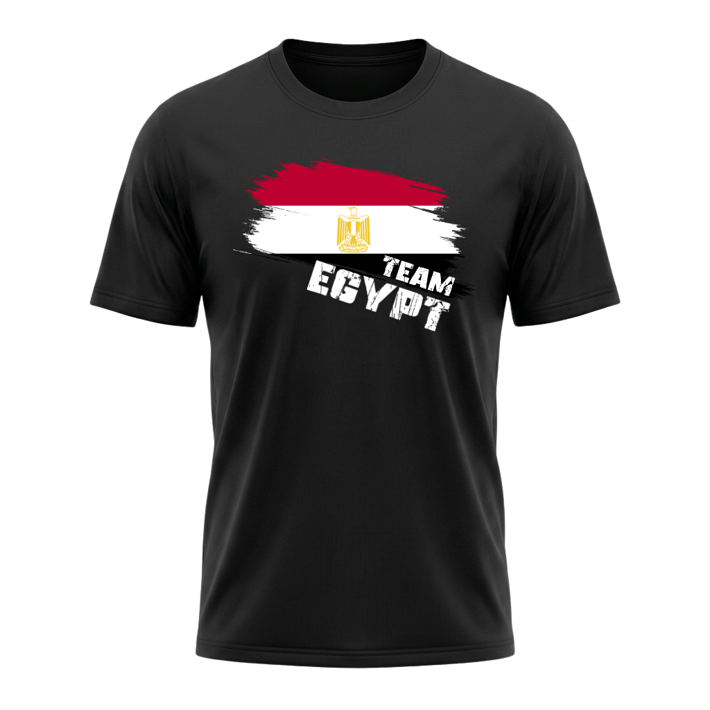 TEAM EGYPT – Active Performance Sportshirt – Black Edition